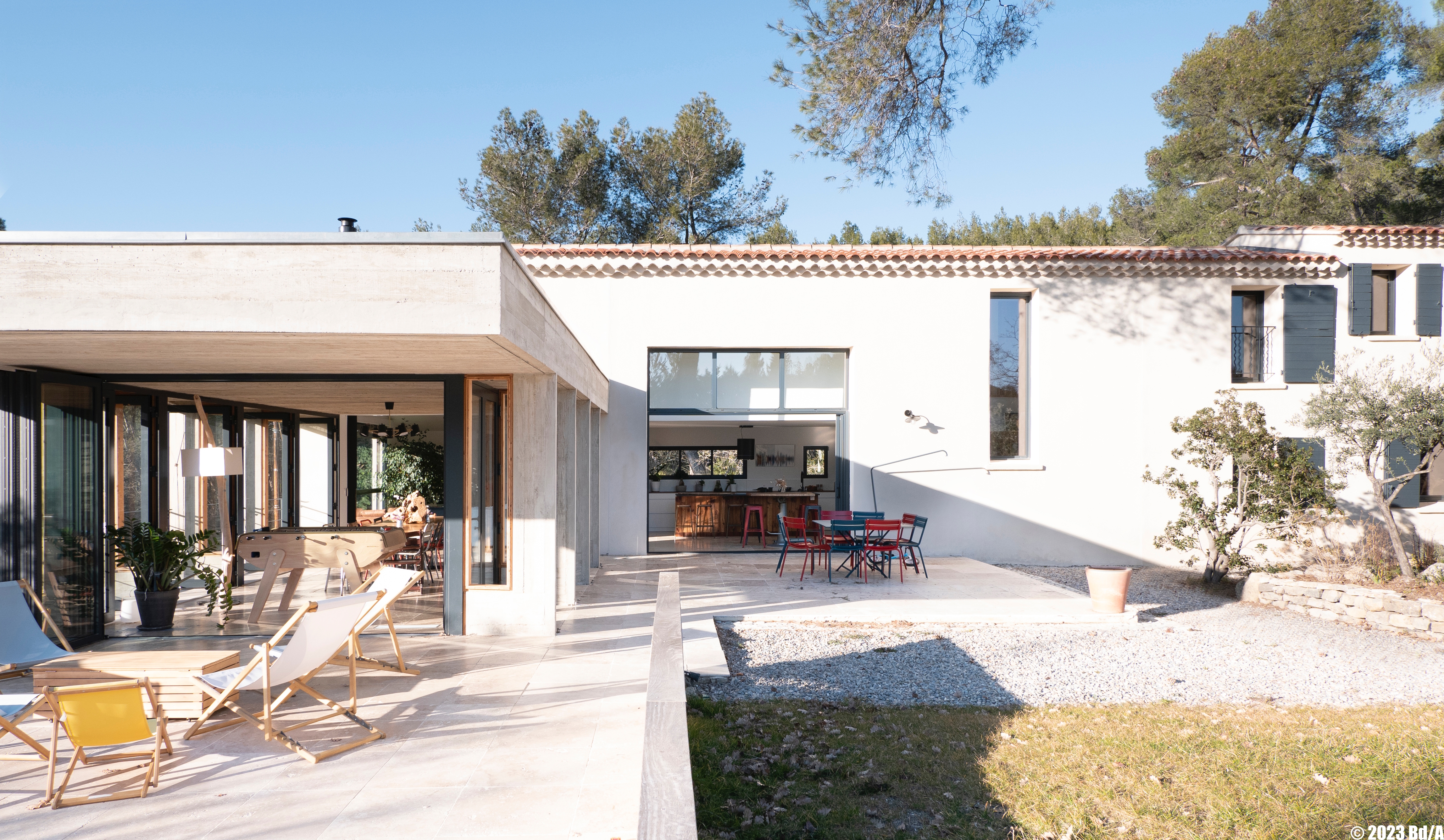 1 fenetres baie vitree maison architecte